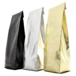 Foil Bags - Center-Seal Gusseted Foil Bags 2lb No Valve