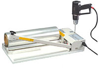 Shrink Wrap System - 32" I-Bar Sealer with Heat Gun and 500
