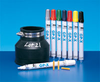 Industrial Markers - GPX Marker, Classic, Green - Diagraph Valve Marker