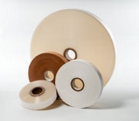 Strapping Machines - White Stock Banding Paper Tape 30mm x 3280ft., 40 coils per case