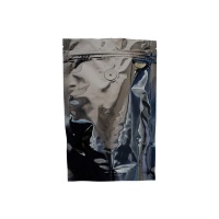 Foil Bags - Stand Up Foil Pouches Black 5lb. + Zip And Valve