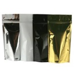 Mylar Bags - Stand Up Metallized Mylar Pouch 16oz + Zip