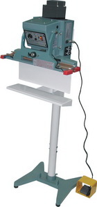 Foot Sealer - 18" Automatic Double Impulse Vertical Foot Sealer, 10mm seal