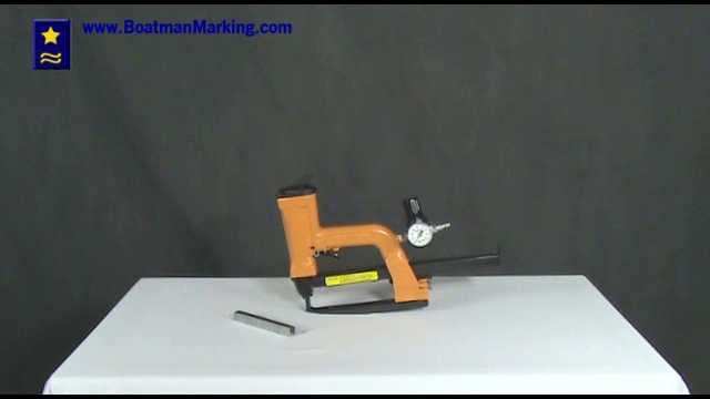 Bostitch P50-10B Plier Stapler Video Demonstration