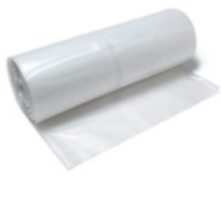Clear Poly Tarp - 12ft x 200ft, 2 mil. Clear Tarp