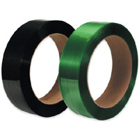 Plastic Strapping - 0.41 x 0.21, Signode comparable, Polyester Strapping 16x6 core, Green