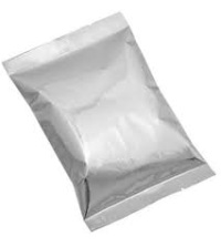 Mylar Bags - Flat Metallized Mylar Pouch Silver 4oz.